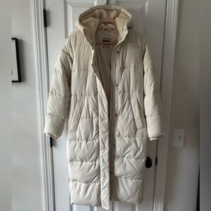 Abercrombie Long Puffer Coat